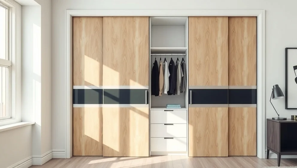 Bygg din egen garderob med skjutdörrar