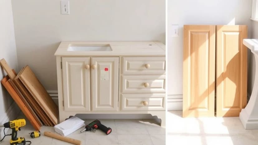 Bygg din egen kommod i badrummet
