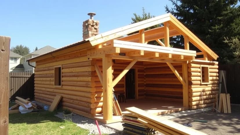 Bygga egen bastu utomhus hemma