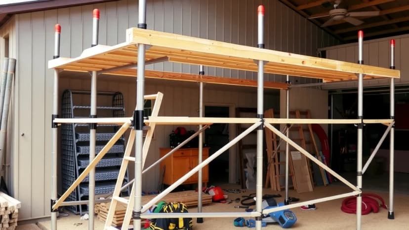 Bygga egen byggställning själv hemma