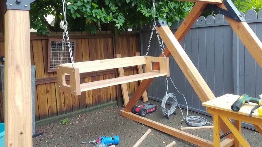 Bygga egen gungställning själv hemma