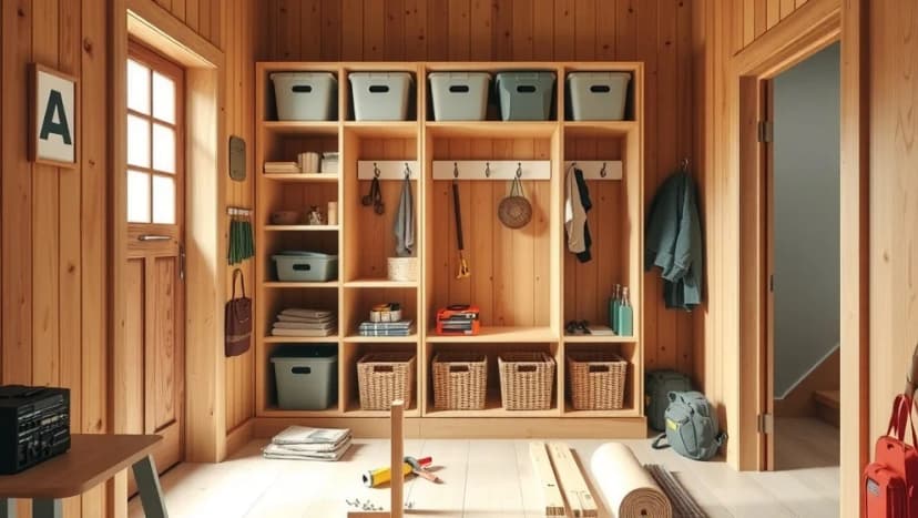 Bygga egen hallmöbel hemma