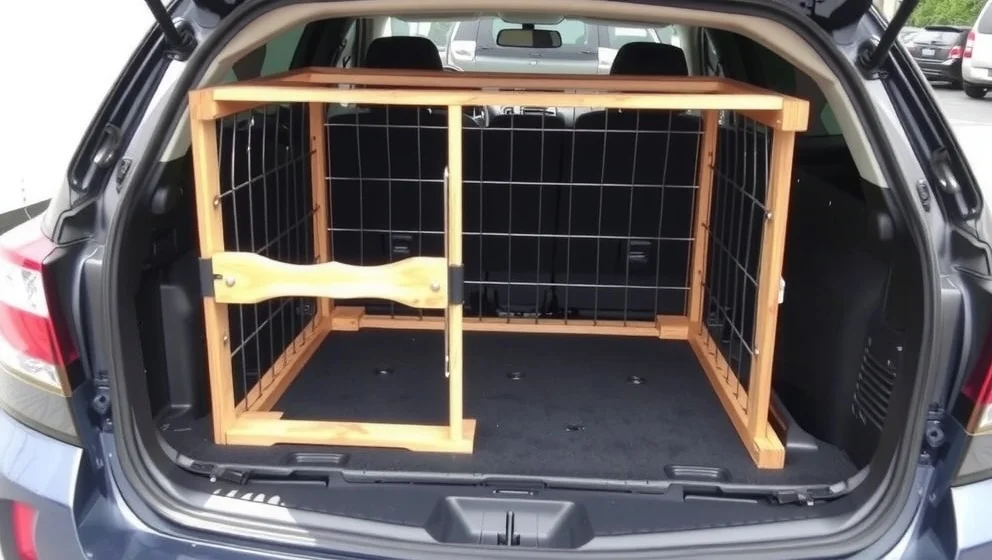 Bygga egen hundbur till bilen själv