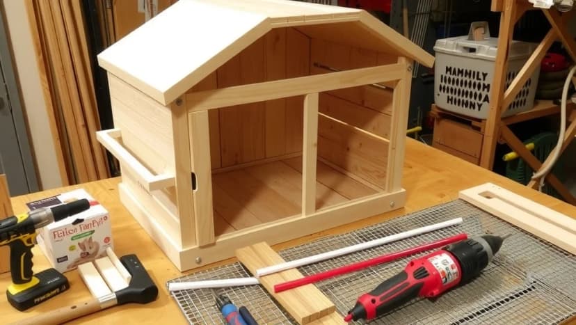 Bygga egen kaninbur hemma
