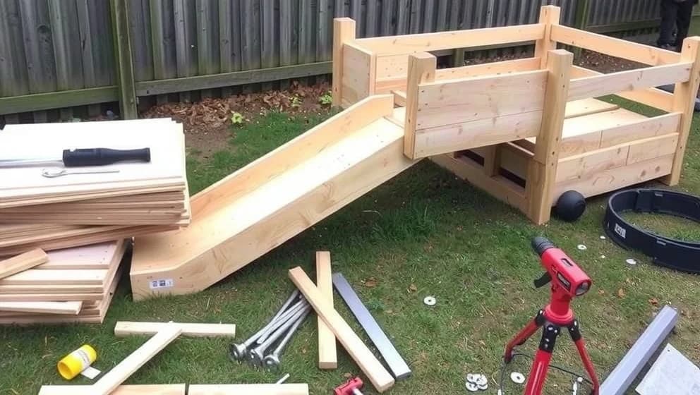 Bygga egen rutschkana hemma