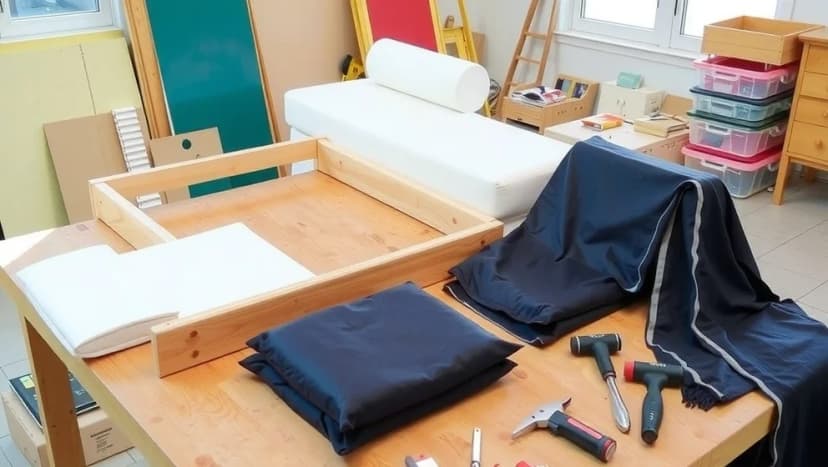 Bygga egen soffa hemma