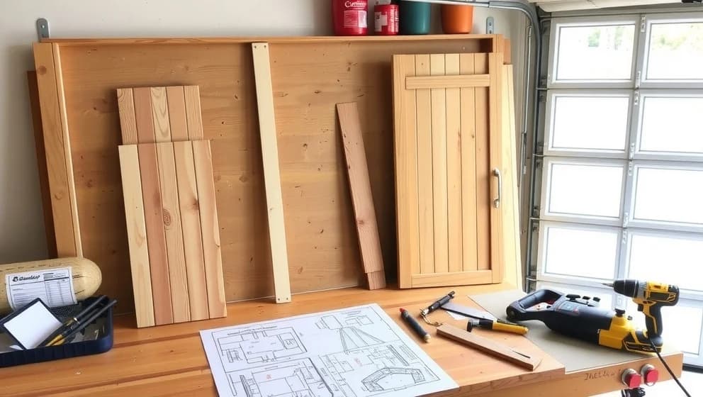 Hur bygger du en egen dörr till förråd