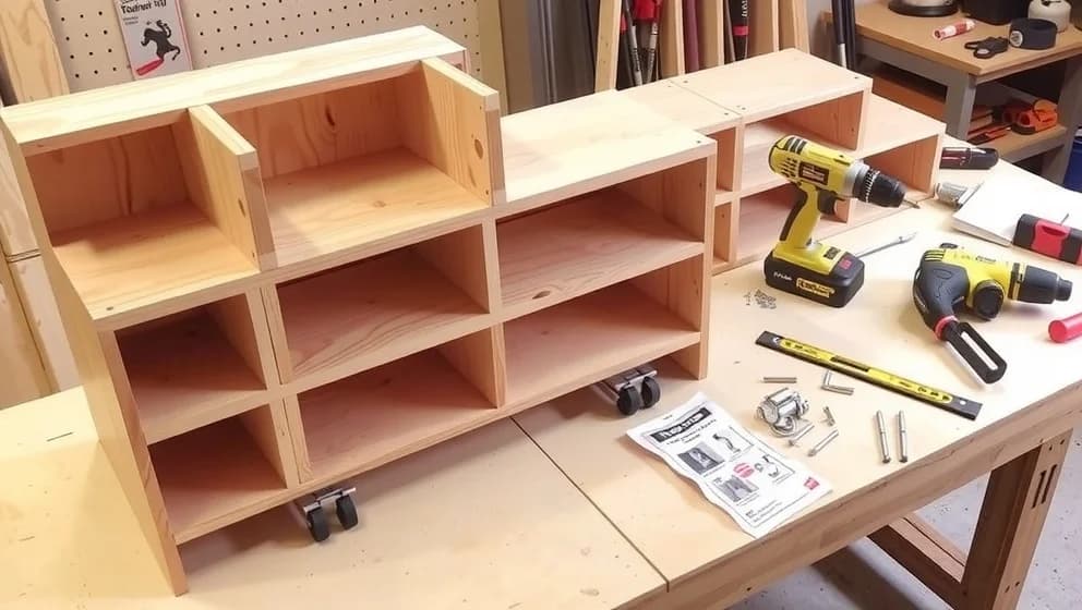 Hur bygger du en egen skohylla
