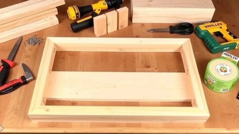 Hur bygger du en egen tavelram