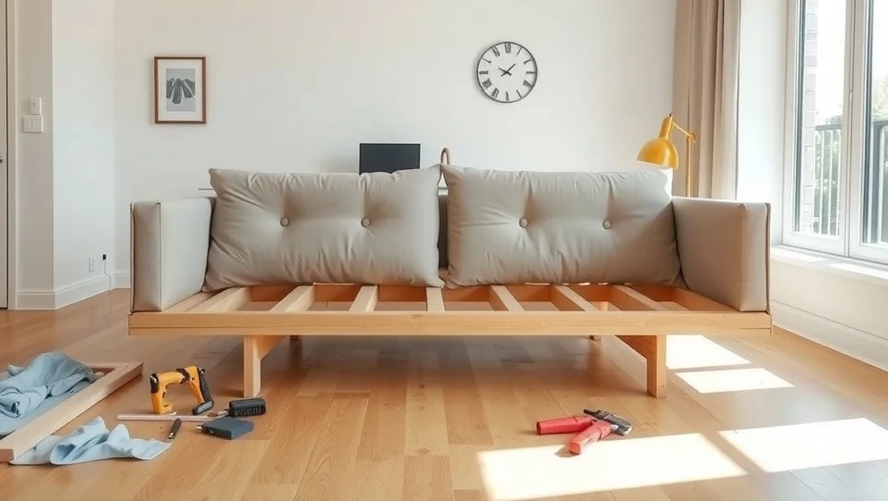 Så byggar du din egen soffa hemma