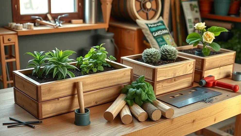 Så bygger du din egen blomlåda