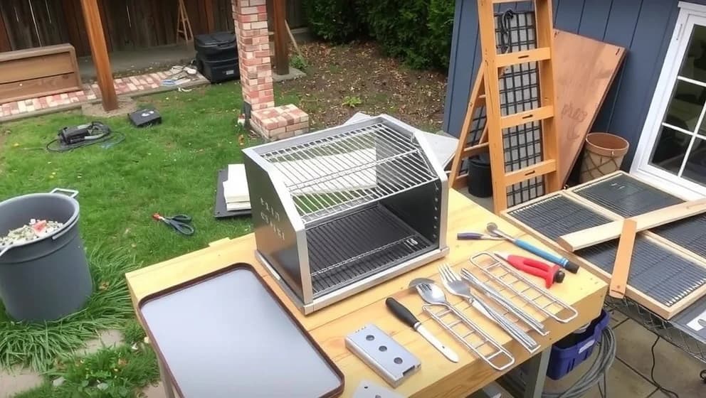 Så bygger du din egen grill