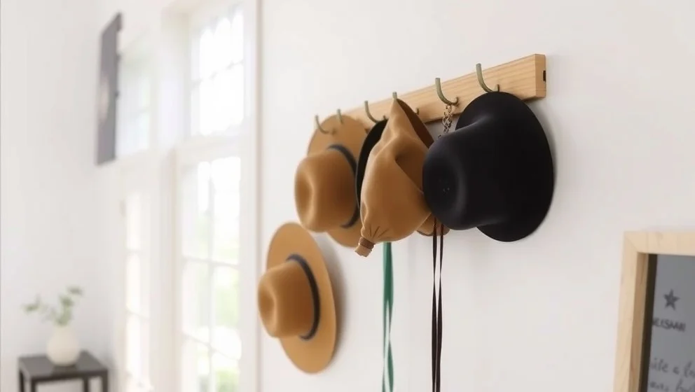 Så bygger du din egen hatthylla med stång