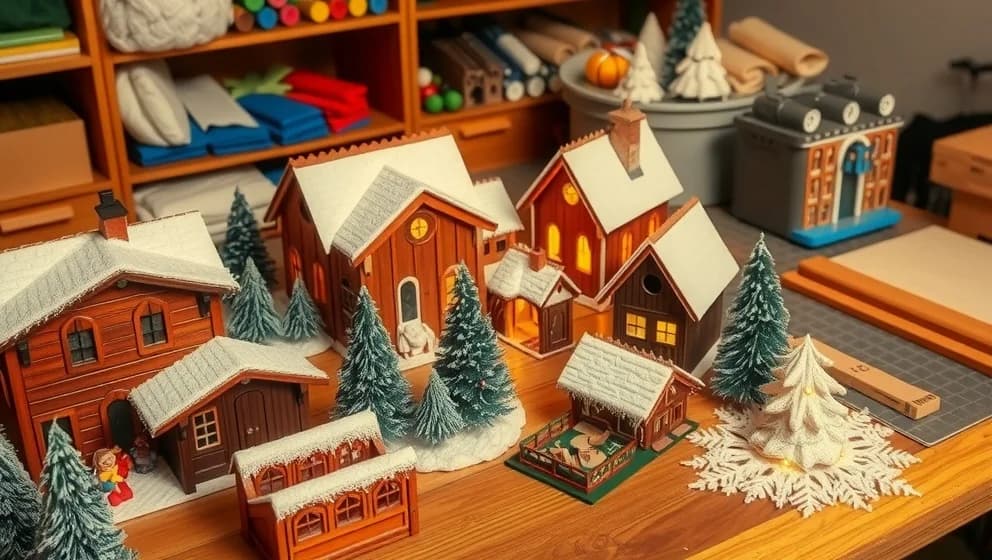 Så bygger du din egen julby