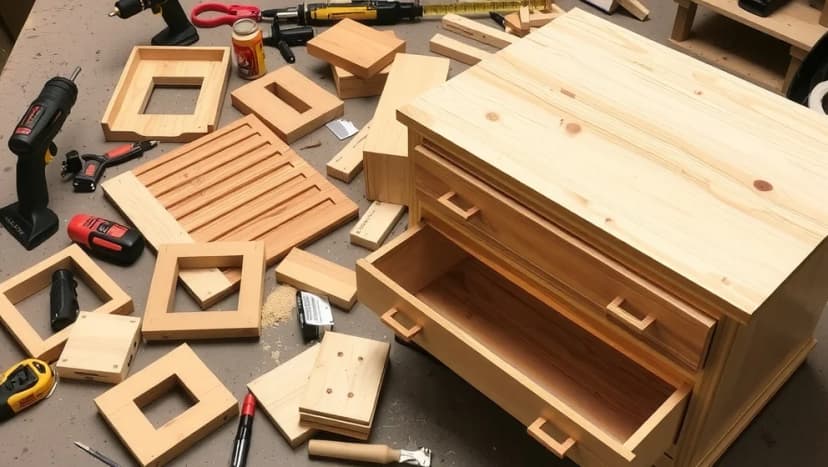 Så bygger du din egen kommod