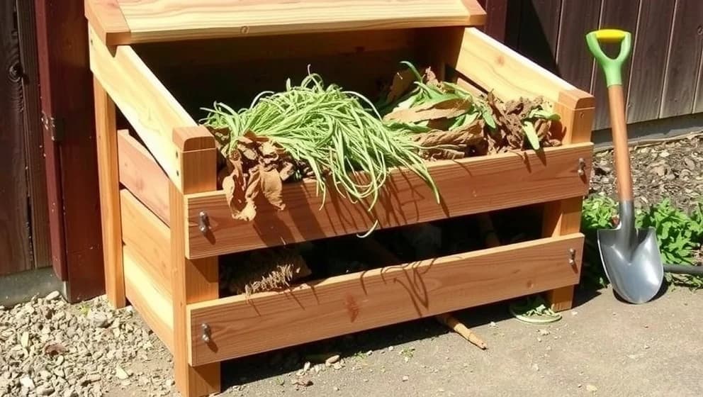 Så bygger du egen kompost hemma