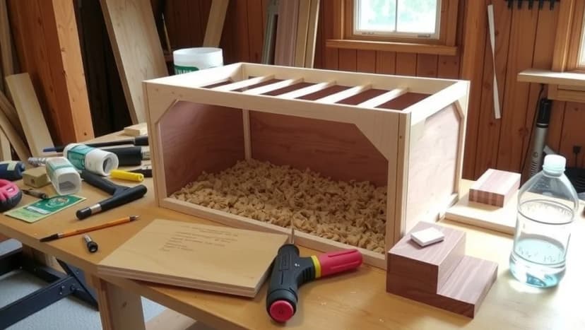 Så bygger du en egen hamsterbur