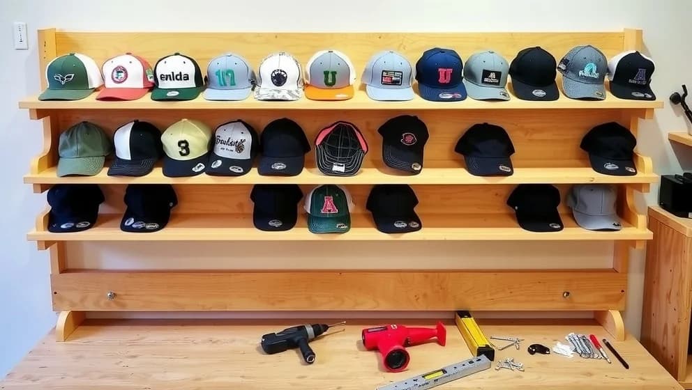 Så bygger du en egen hatthylla hemma
