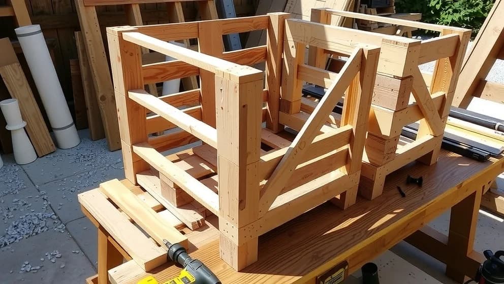 Så bygger du en egen pallkrage