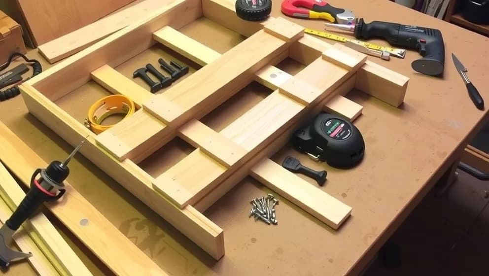 Så bygger du en egen sängram hemma